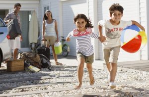 running kids