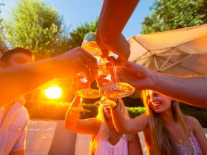 wine toast