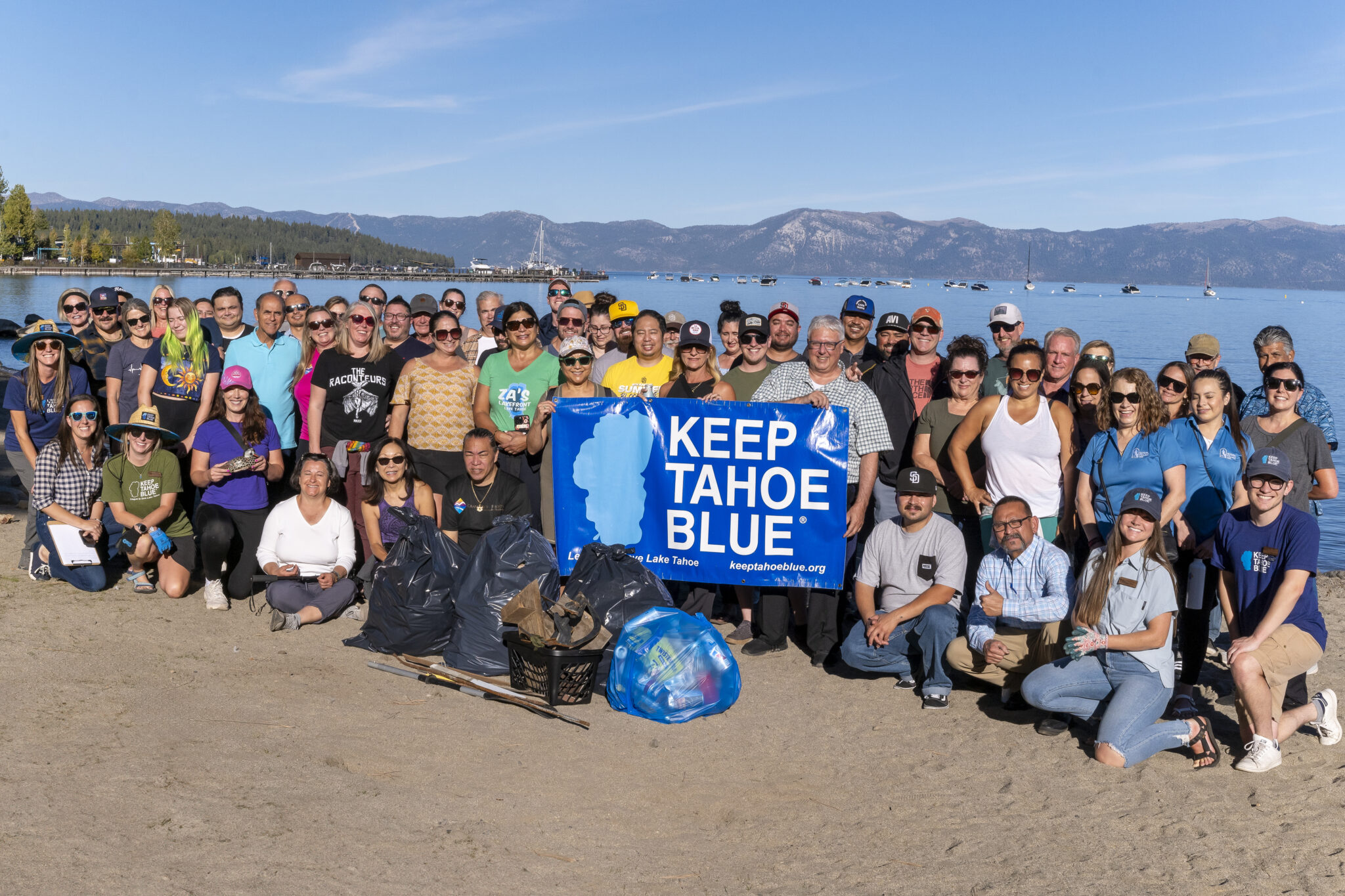 Grand Pacific Resorts Partners with Keep Tahoe Blue in Beach CleanUp