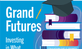 school books and graduation cap