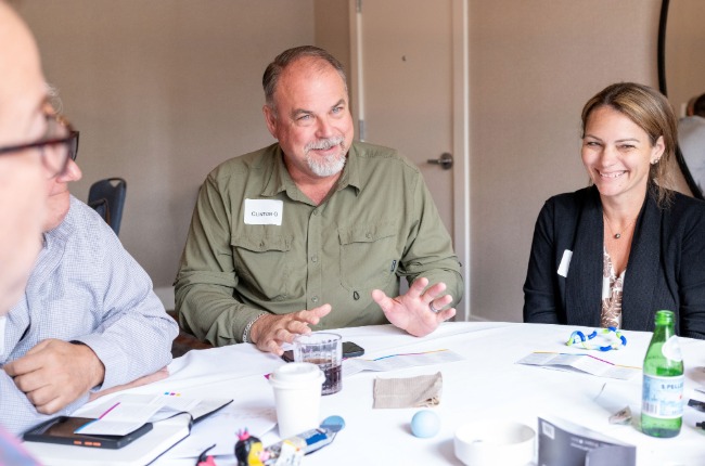 conversation with leaders